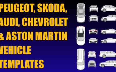 Peugeot, Skoda, Audi, Chevrolet and Aston Martin Vehicle Templates Added