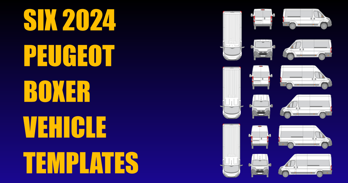 Six 2024 Peugeot Boxer Templates Added