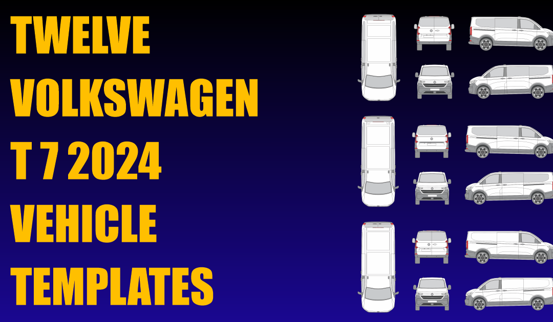 Twelve Volkswagen T 7 2024 Vehicle Templates Added