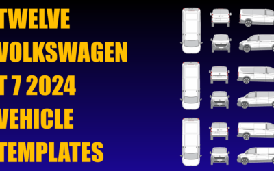 Twelve Volkswagen T 7 2024 Vehicle Templates Added