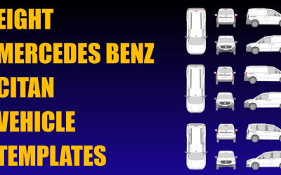 Eight Mercedes Benz Citan Vehicle Templates Added