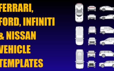 Ferrari, Ford, Infiniti and Nissan Vehicle Templates Added