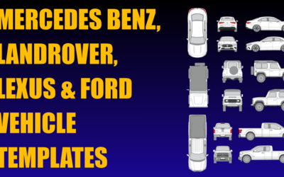 Mercedes Benz, Landrover, Lexus and Ford Vehicle Templates Added