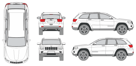 Jeep Cherokee 2008 - Vehicle Templates Unleashed