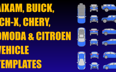 Aixam, Buick, ICH-X, Chery, Omoda and Citroen Vehicle Templates Added