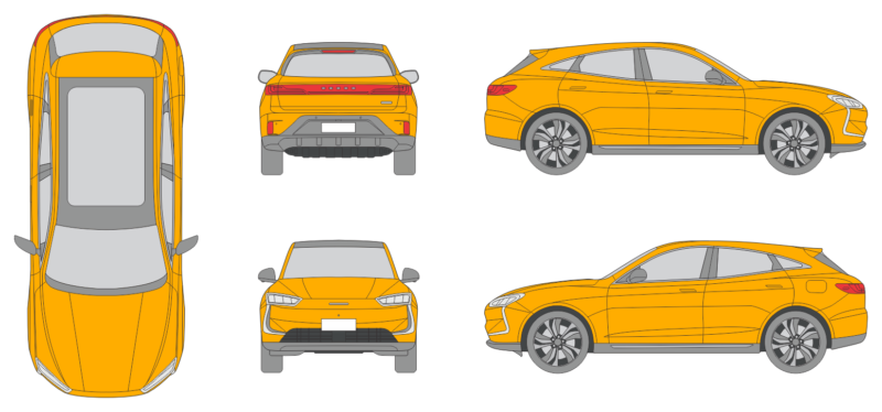 Evolute i-Jet 2023 Station Wagon Template