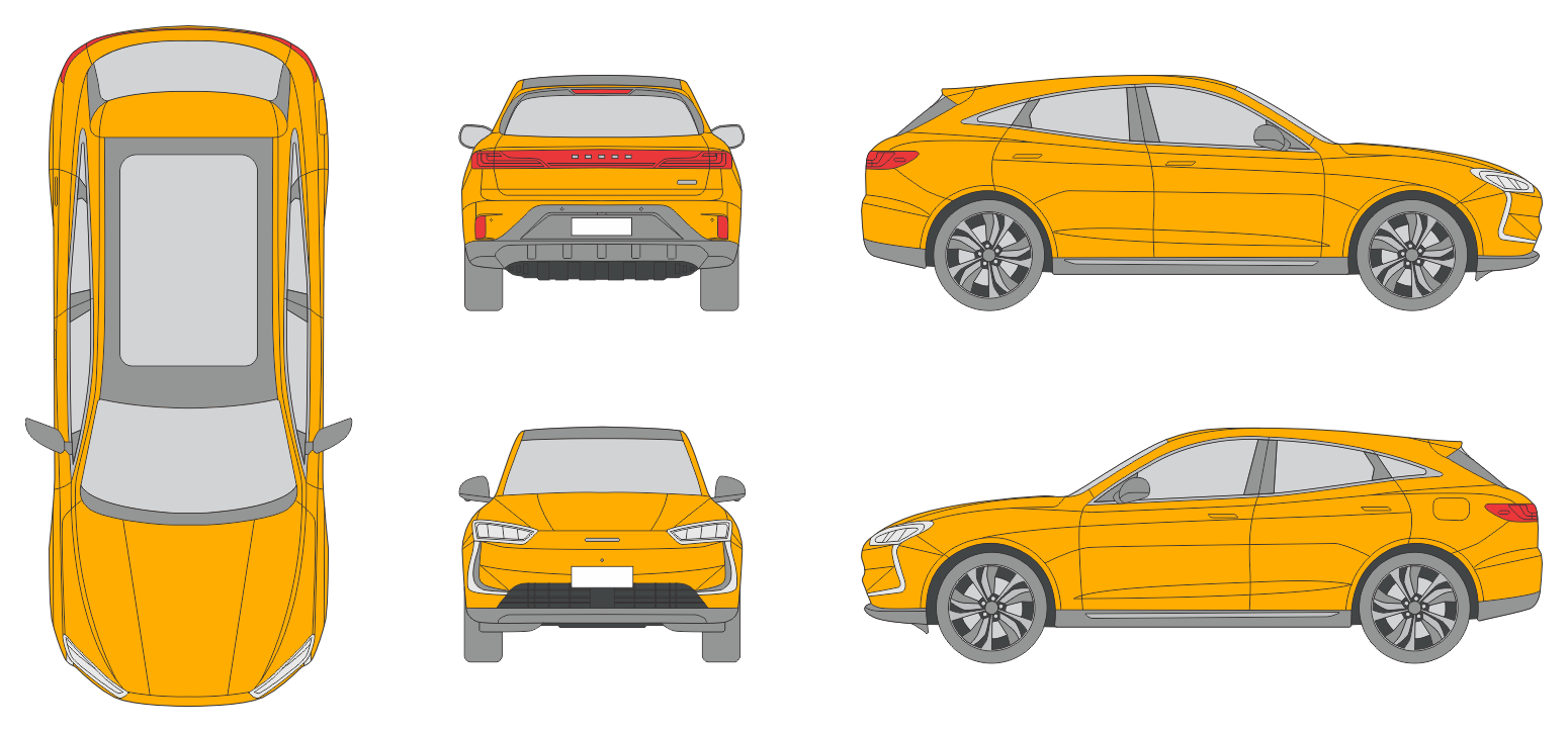 Evolute i-Jet 2023 Station Wagon Template Evolute i-Jet 2023 Station Wagon Template