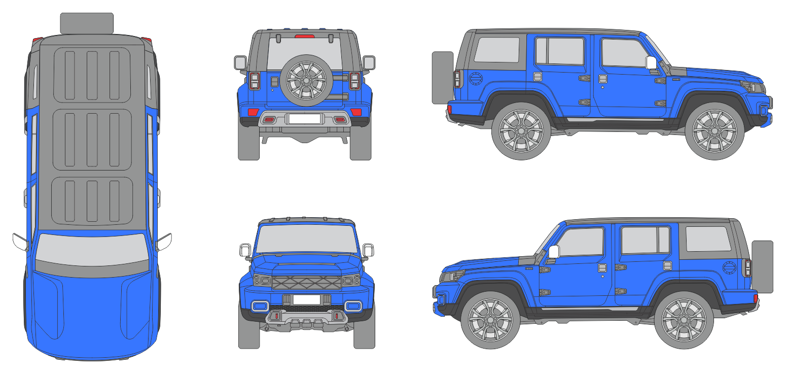 ICH-X K2 4x4 2023 SUV Template ICH-X K2 4x4 2023 SUV Template