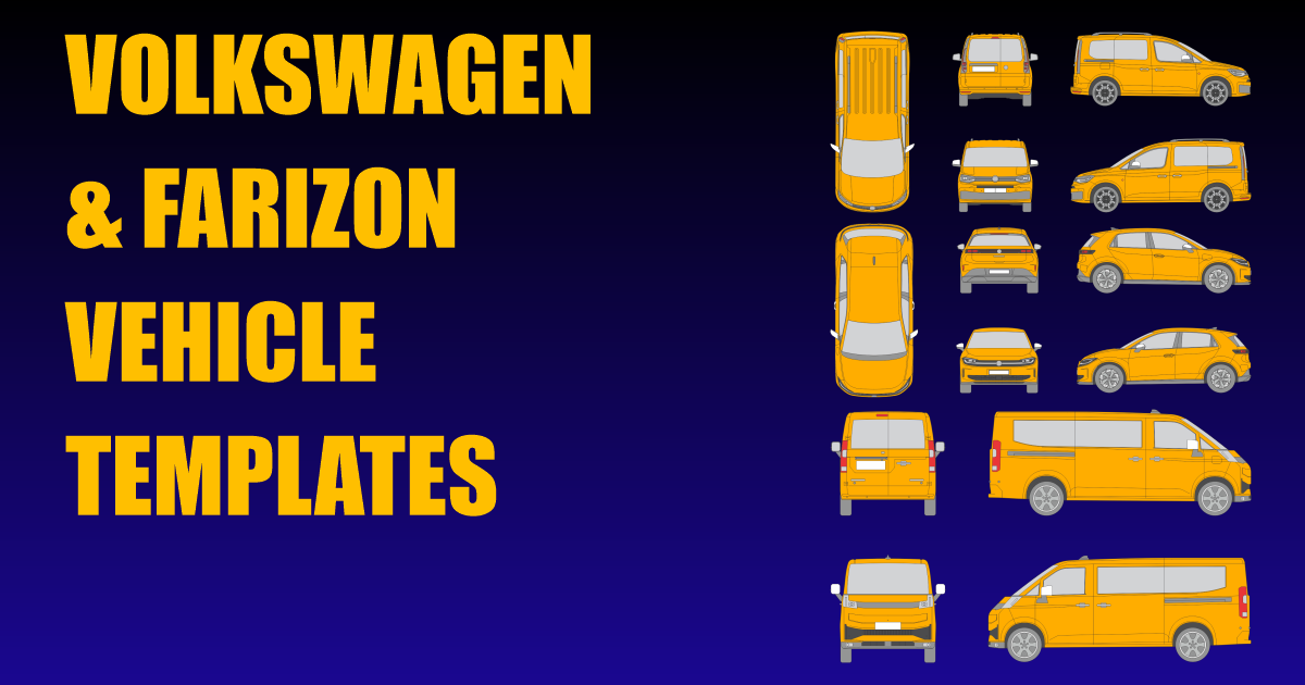 Volkswagen and Farizon Vehicle Templates Added
