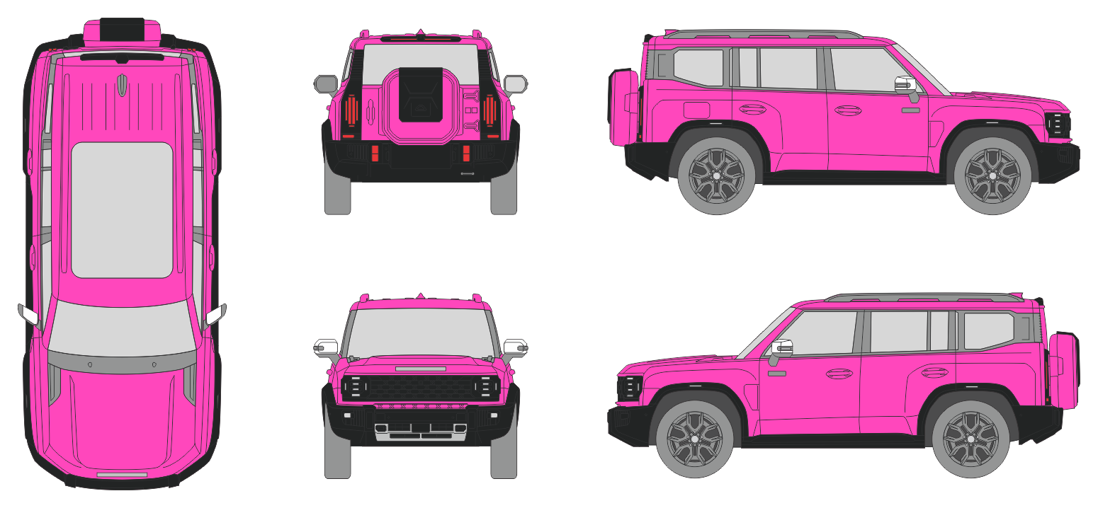 ICH-X K3 4x4 2024 SUV Template ICH-X K3 4x4 2024 SUV Template