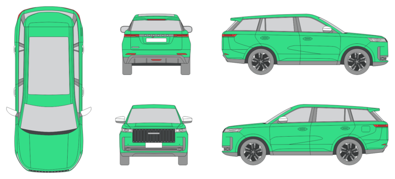 Jeland J6 2026 SUV Template