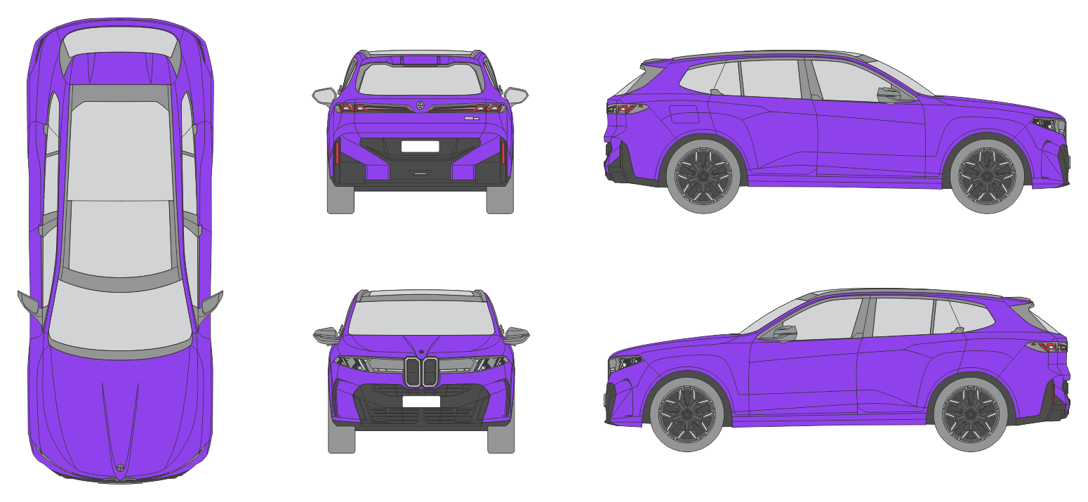 BMW iX5 2026 SUV Template BMW iX5 2026 SUV Template