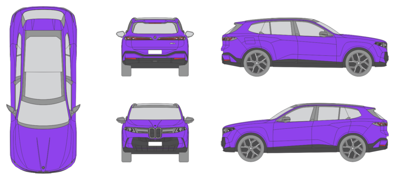 BMW X5 2026 SUV Template