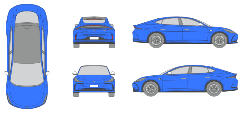 MG IM5 2025 Car Template