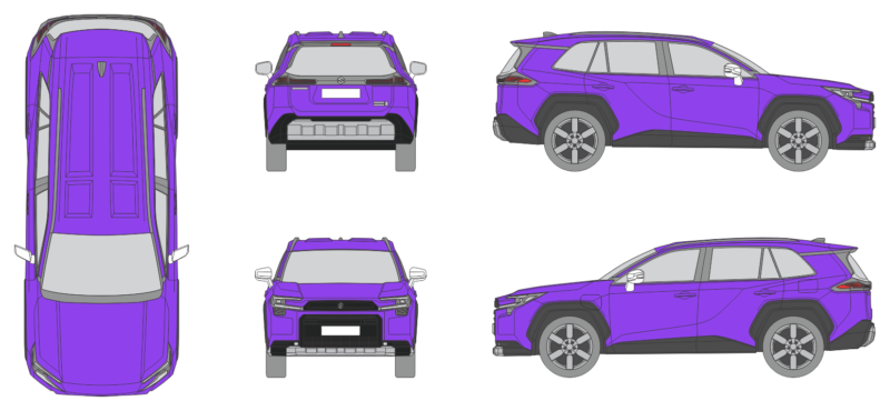 Suzuki Across 2026 SUV Template