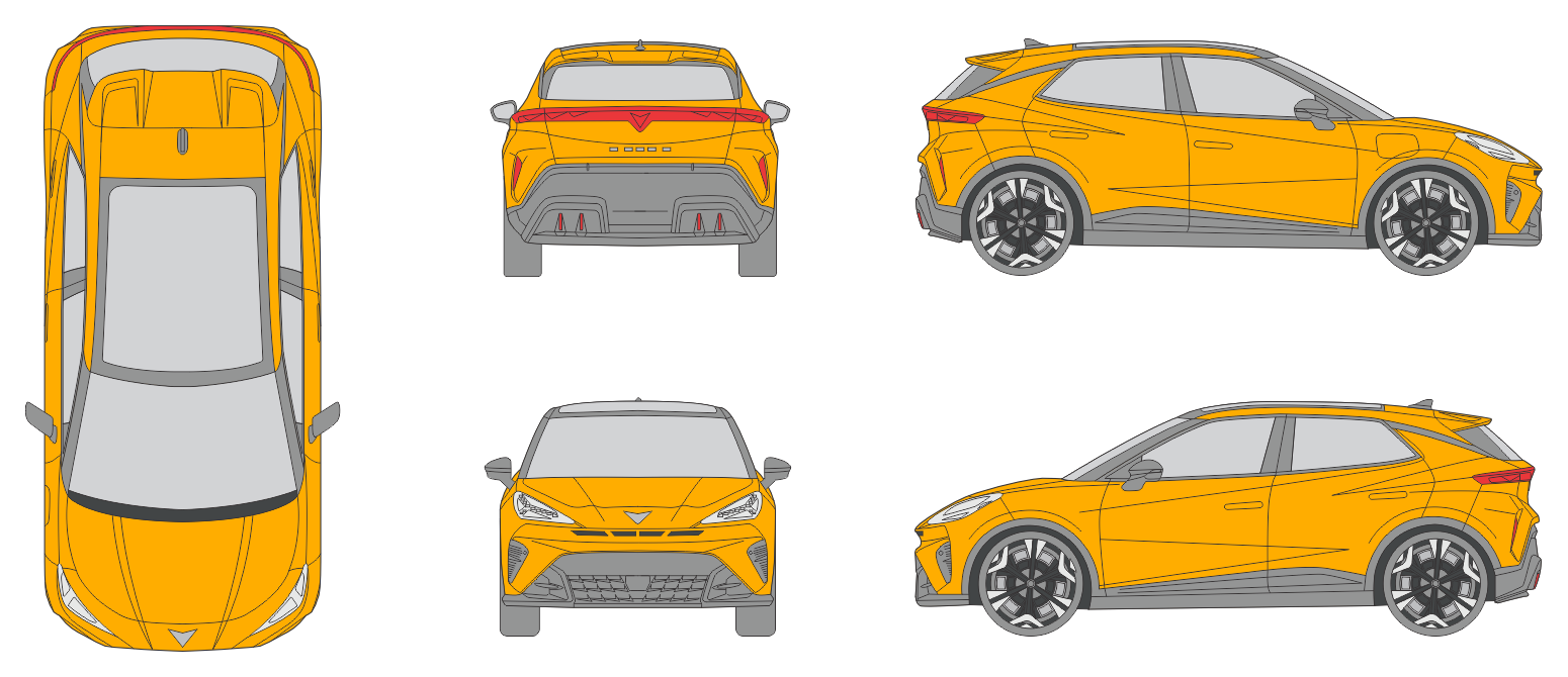 Cupra Raval 2026 Car Template Cupra Raval 2026 Car Template